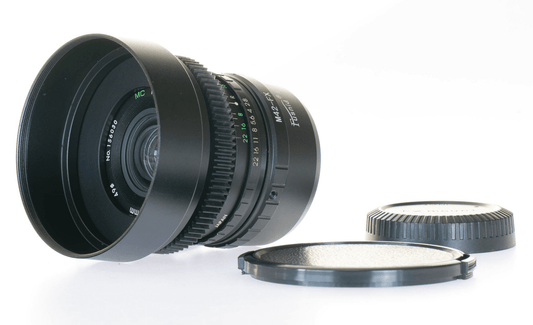 Hanimex MC Automatic 28mm F2.8 Cine Mod Prime Wide Angle Lens | Fujifilm FX! - TerPhoto Store