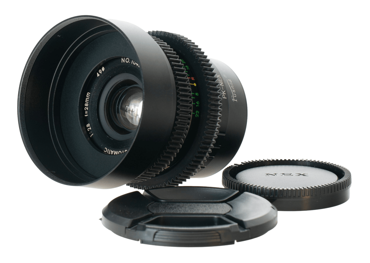 Hanimex MC Automatic 28mm F2.8 Cine Mod Wide Angle Prime Lens | Sony E-mount! - TerPhoto Store