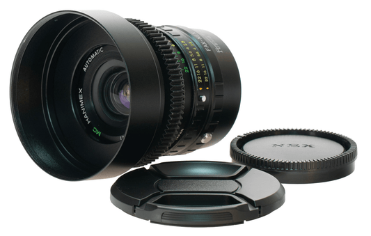 Hanimex MC Automatic 28mm F2.8 Cine Mod Wide Prime For Filmmaking | Sony E-mount - TerPhoto Store