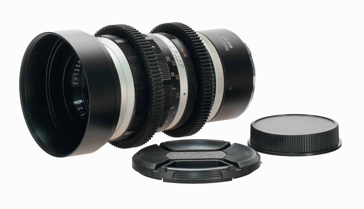 Hanimex Tele - Auto 135mm F2.8 Cine Mod Prime Wide - Angle Lens | Leica L Mount! - TerPhoto Store