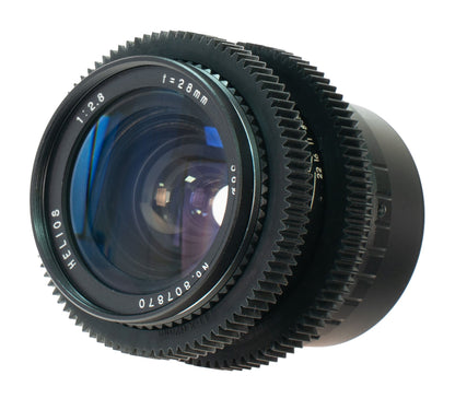 Helios 28mm F2.8 Cine Mod Prime Wide Angle Vintage Lens | M4/3 mount! - TerPhoto Store
