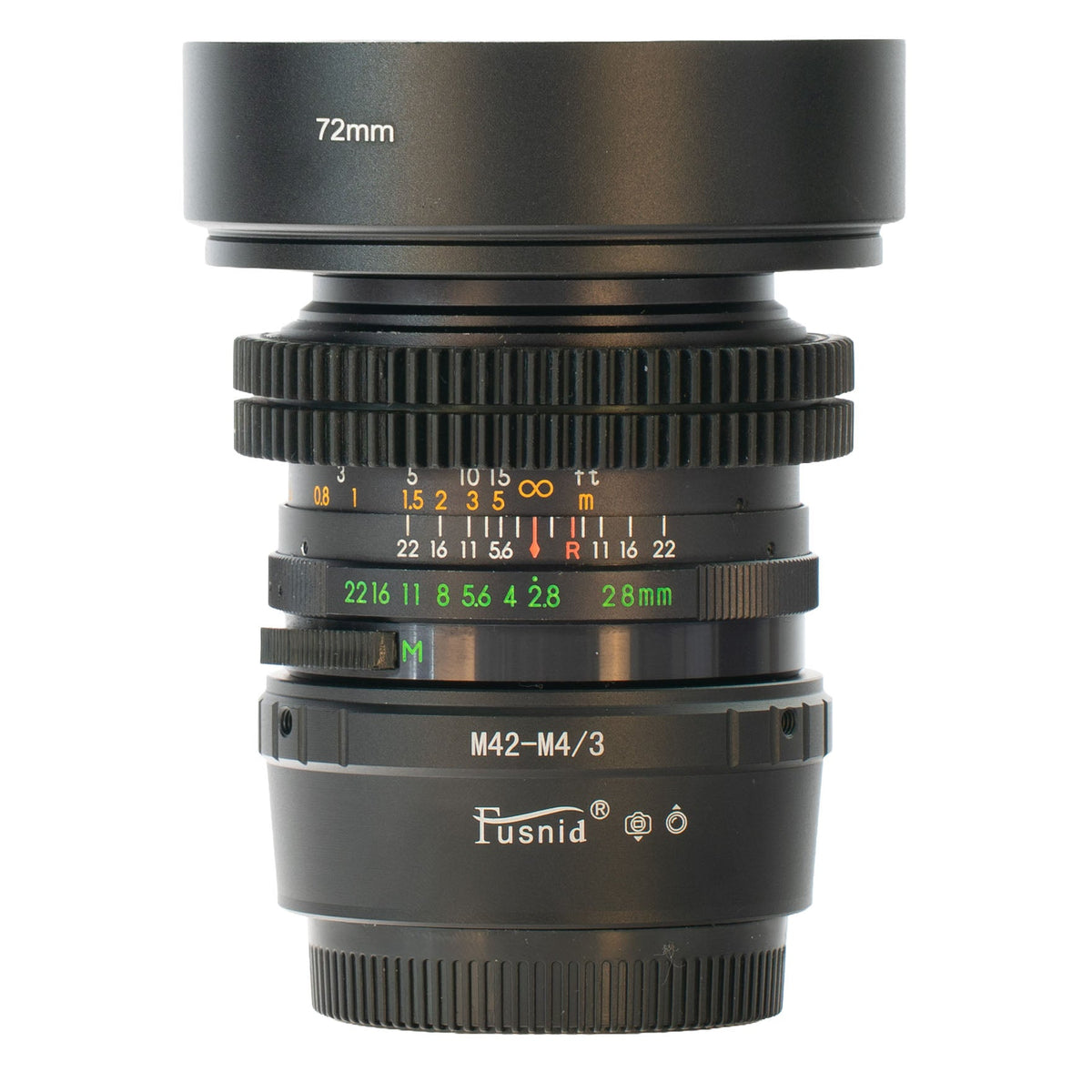 Helios 28mm F2.8 Cine Mod Wide Prime w/ Red Anamorphic Bokeh & Flare | M4/3! - TerPhoto Store