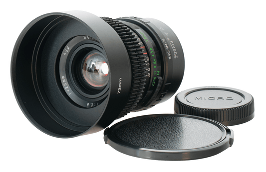 Helios 28mm F2.8 Cine Mod Wide Prime w/ Red Anamorphic Bokeh & Flare | M4/3! - TerPhoto Store