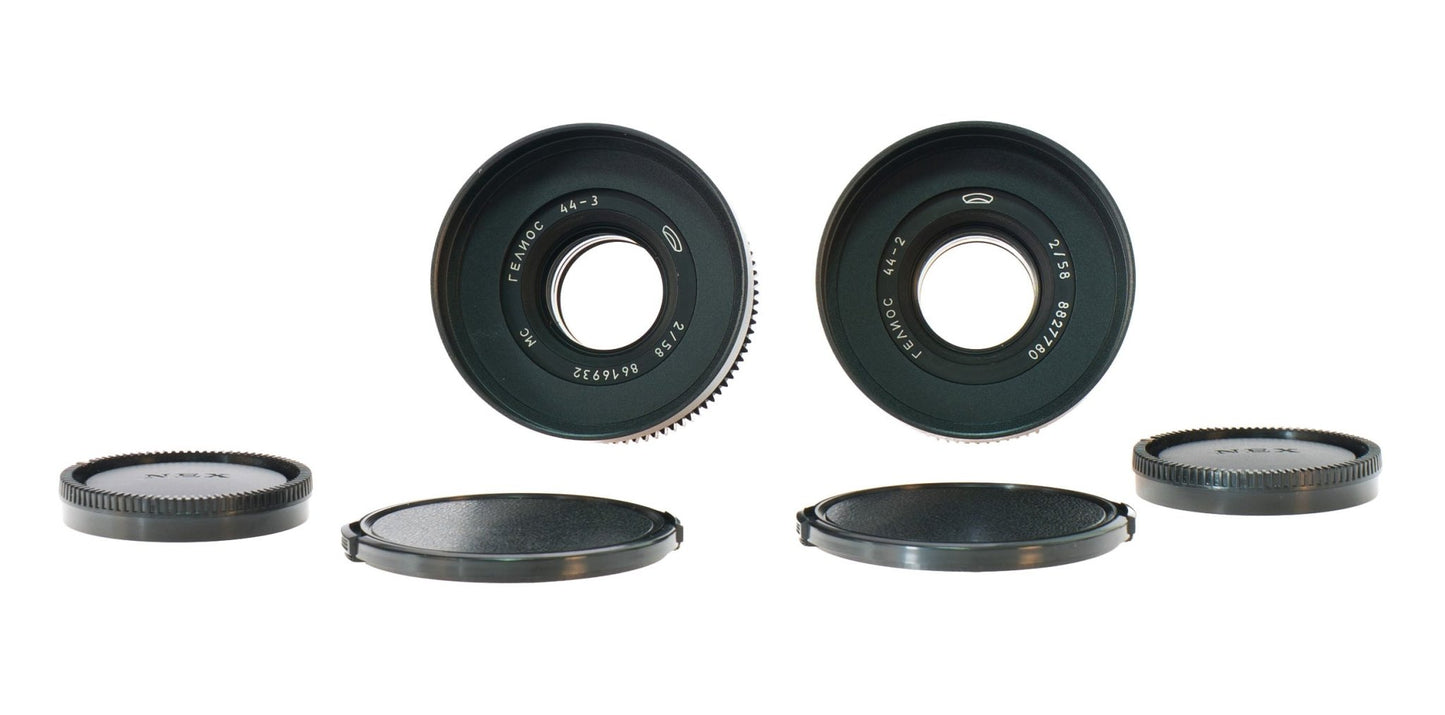 Helios 44 2/58 Prime Cine Mod Lens For Filmmaking | Sony E-mount! 44-3 58mm F2! - TerPhoto Store
