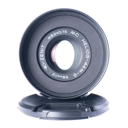 Helios 44M-6 58mm F2 Cine Mod Prime Lens w/ Anamorphic Bokeh – Sony E-Mount! - TerPhoto Store