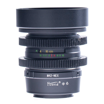 Helios 44M-6 58mm F2 Cine Mod Prime Lens w/ Anamorphic Bokeh – Sony E-Mount! - TerPhoto Store