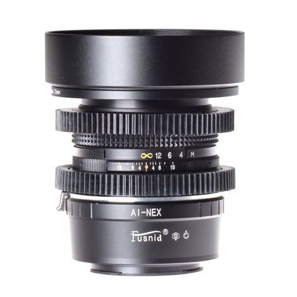 Helios-81N 53mm F2 Cine Mod Prime Lens w/ Anamorphic Bokeh | Sony E-mount! - TerPhoto Store