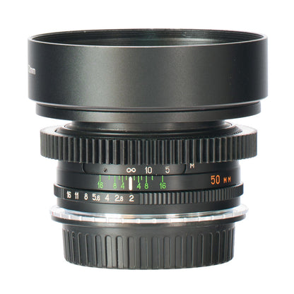 Helios - 81N MC 50mm F2 Cine Mod Prime Portrait Lens | Canon EF Mount! - TerPhoto Store
