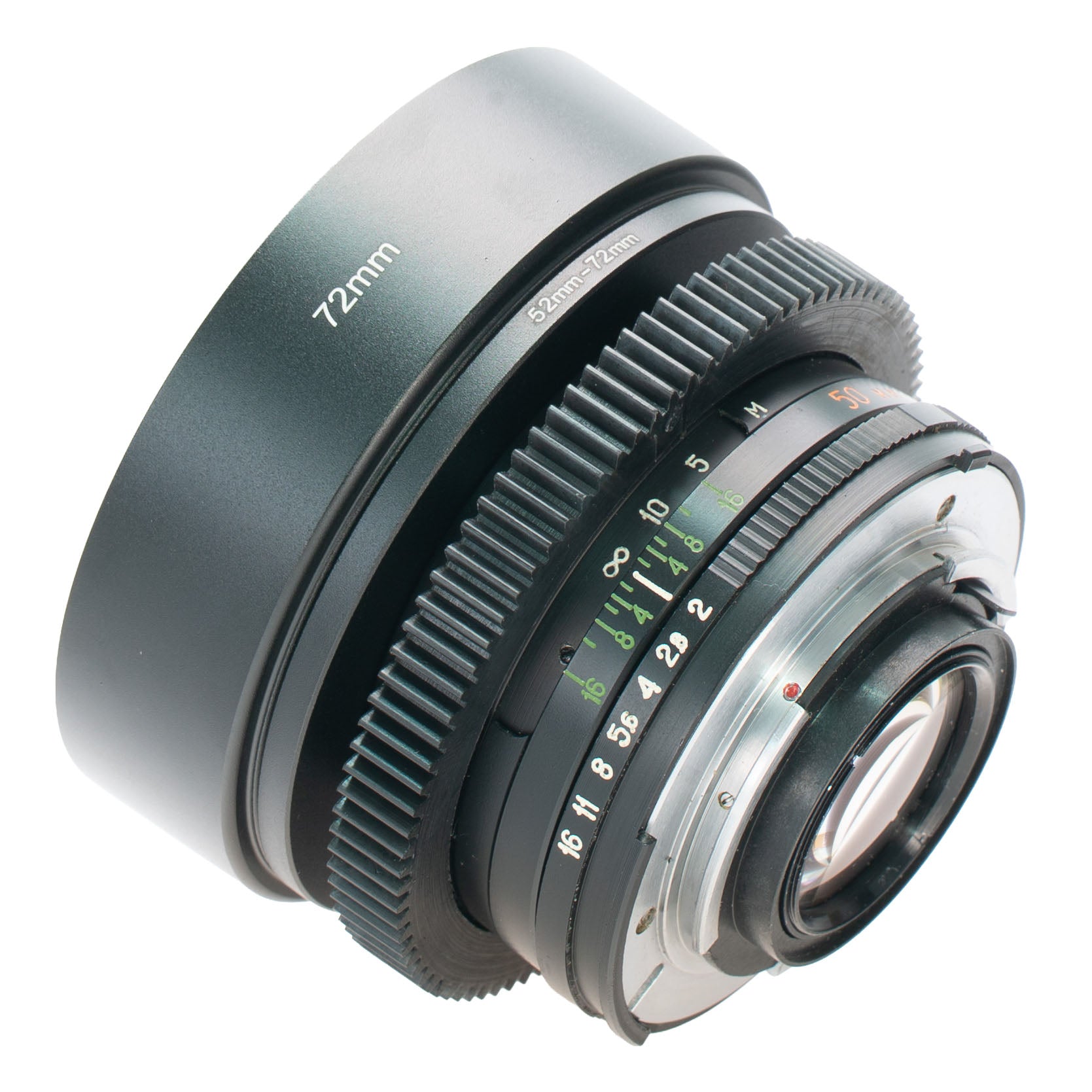 Helios - 81N MC 50mm F2 Cine Mod Prime Portrait Lens w/ Anamorphic Bokeh | Nikon F - TerPhoto Store