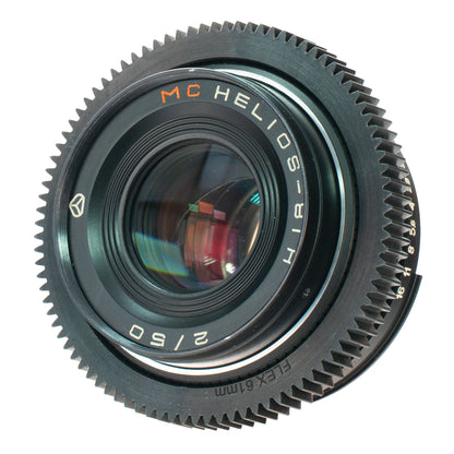 Helios - 81N MC 50mm F2 Cine Mod Prime Portrait Lens w/ Anamorphic Bokeh | Nikon F - TerPhoto Store