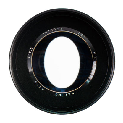 Helios Auto 135mm F2.8 Cine Mod Telephoto Prime w/ Anamorphic Bokeh | Fujifilm X - TerPhoto Store