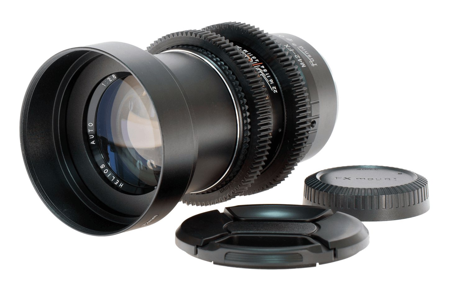 Helios Auto 135mm F2.8 Cine Mod Telephoto Prime w/ Anamorphic Bokeh | Fujifilm X - TerPhoto Store