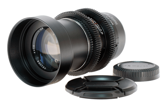 Helios Auto 135mm F2.8 Cine Mod Telephoto Prime w/ Anamorphic Bokeh | Fujifilm X - TerPhoto Store