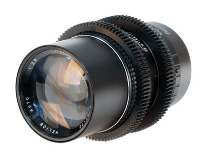 Helios Auto 135mm F2.8 Cine Mod Telephoto Prime w/ Anamorphic Bokeh | Fujifilm X - TerPhoto Store