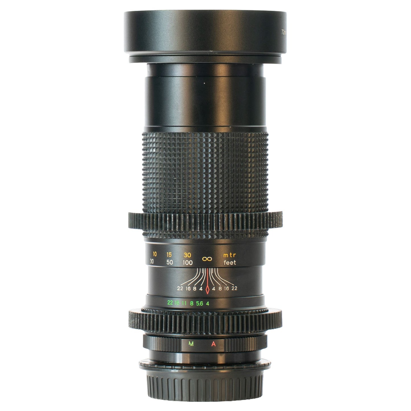 Helios Tele-Auto 200mm F4 Cine Mod w/ Blue Anamorphic Bokeh & Flares | Canon EF! - TerPhoto Store