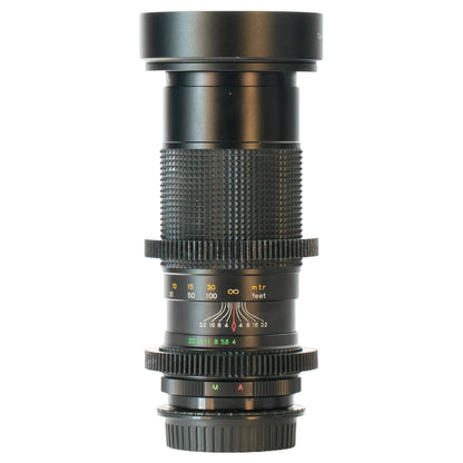 Helios Tele-Auto 200mm F4 Cine Mod w/ Blue Anamorphic Bokeh & Flares | Canon EF! - TerPhoto Store