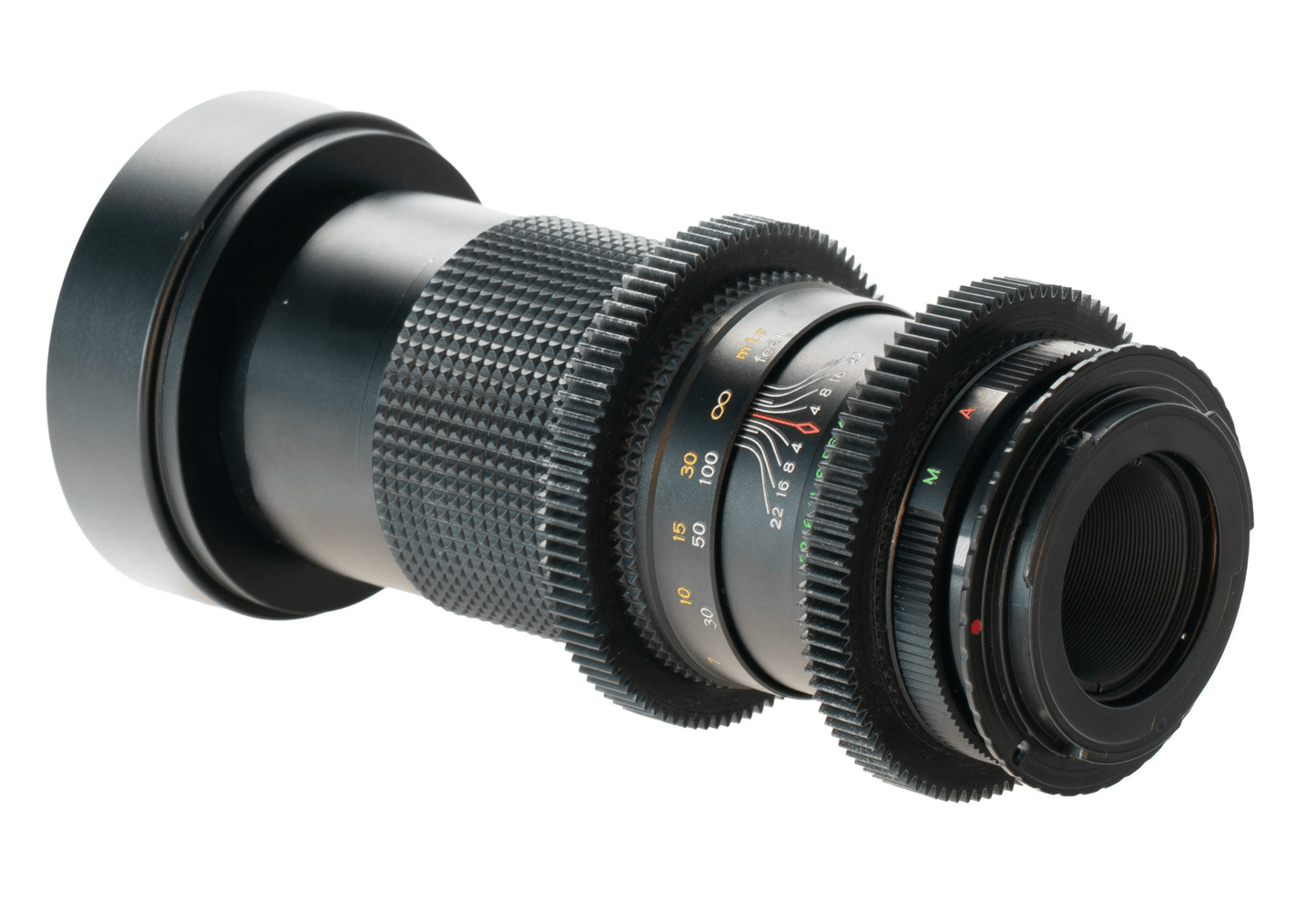 Helios Tele-Auto 200mm F4 Cine Mod w/ Blue Anamorphic Bokeh & Flares | Canon EF! - TerPhoto Store