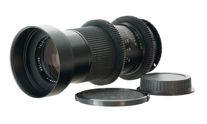 Helios Tele-Auto 200mm F4 Cine Mod w/ Blue Anamorphic Bokeh & Flares | Canon EF! - TerPhoto Store