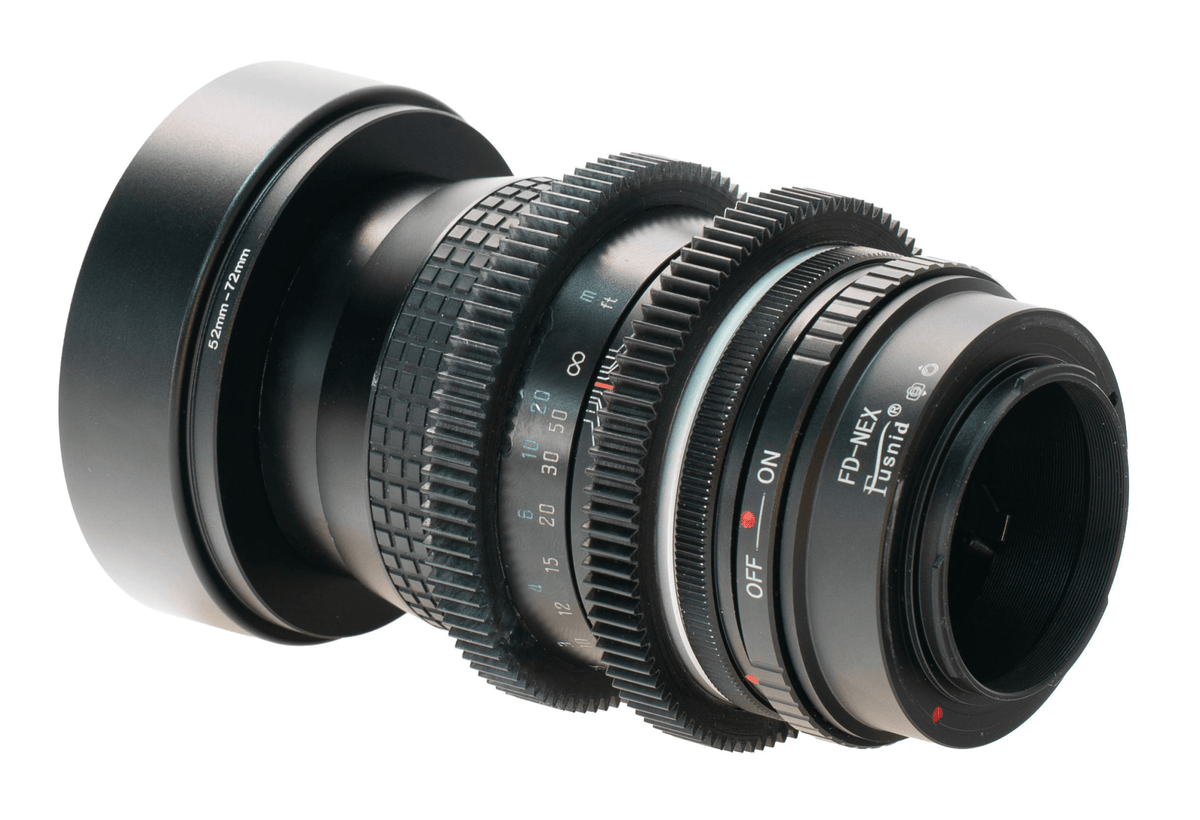 Hoya HMC Tele-Auto 135mm F2.8 Cine Mod w/ Orange Anamorphic Bokeh & Flare | Sony - TerPhoto Store