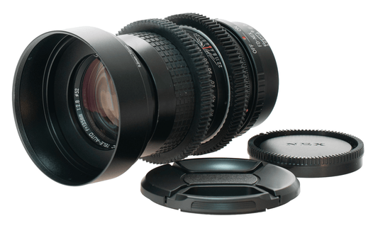 Hoya HMC Tele-Auto 135mm F2.8 Cine Mod w/ Orange Anamorphic Bokeh & Flare | Sony - TerPhoto Store