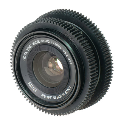Hoya HMC Wide-Auto 35mm F2.8 Cine Mod w/ Anamorphic Bokeh & Flare | Canon EF! - TerPhoto Store