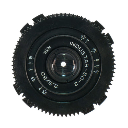 Industar-50-2 (I-50-2) 50mm F3.5 Pancake Cine Mod Prime Portrait Lens | Arri PL! - TerPhoto Store