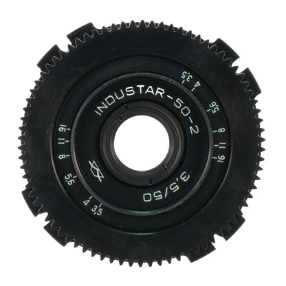 Industar-50-2 (I-50-2) 50mm F3.5 Pancake Cine Mod Prime Portrait Lens | Arri PL! - TerPhoto Store
