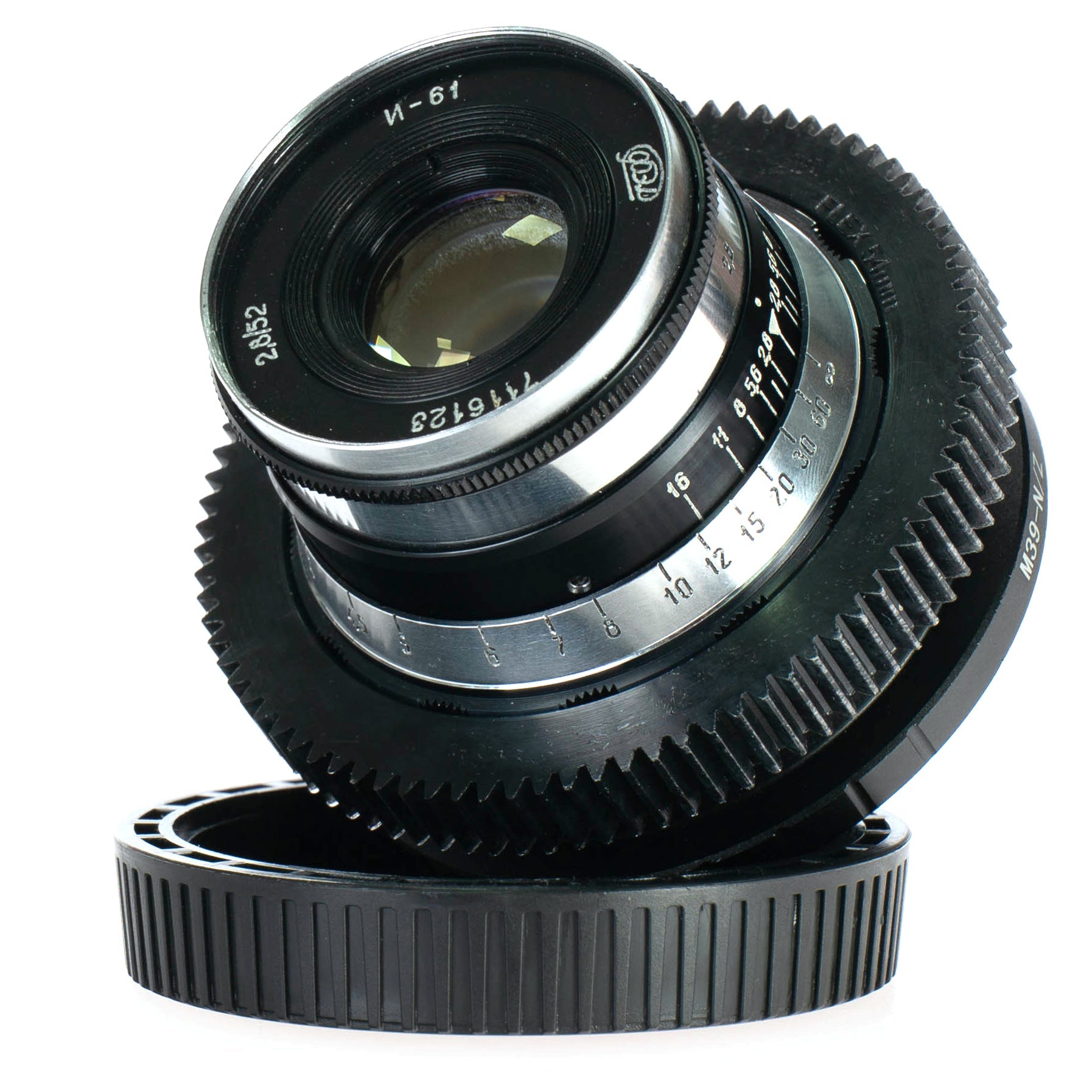 Industar - 61 52mm F2.8 Cine Mod RARE FT Scale Prime Lens | Nikon Z Mount! - TerPhoto Store