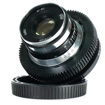 Industar - 61 52mm F2.8 Cine Mod RARE FT Scale Prime Lens | Nikon Z Mount! - TerPhoto Store