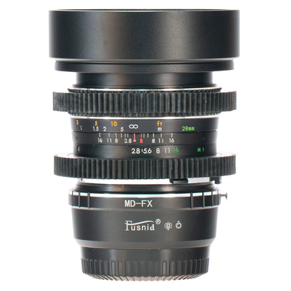 JCPenny Multi-Coated 28mm F2.8 Cine Mod w/ Anamorphic Bokeh & Flare | Fujifilm X - TerPhoto Store