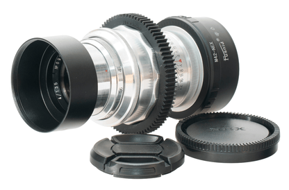 Jupiter-11 135mm F4 Cine Mod Prime Silver Telephoto Lens | Sony E-mount! - TerPhoto Store