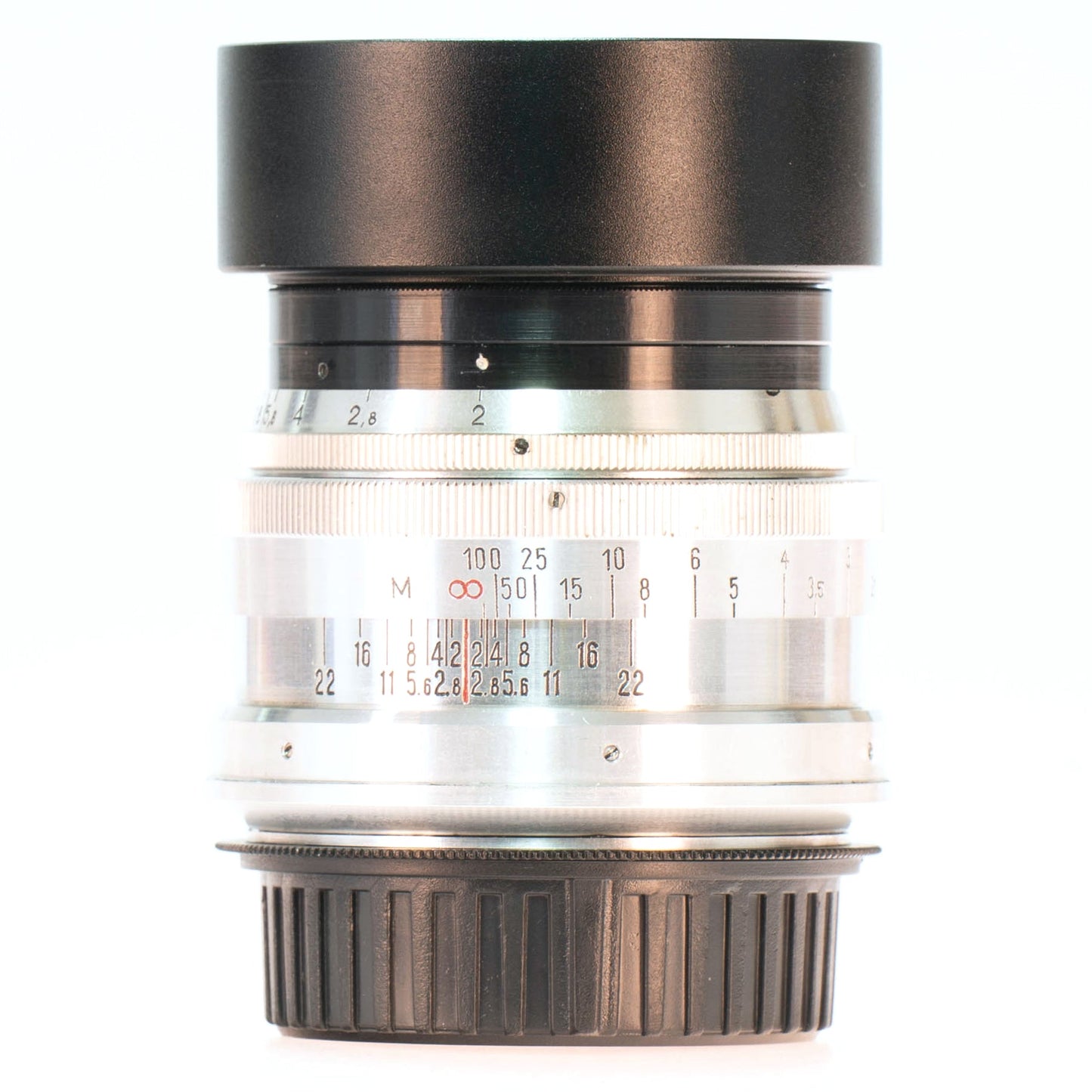 Jupiter - 9 Red "P" 85mm F2 Serviced & Adapted For Nikon F w/ Infinity Focus! - TerPhoto Store