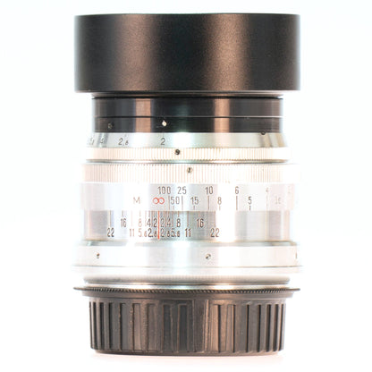 Jupiter - 9 Red "P" 85mm F2 Serviced & Adapted For Nikon F w/ Infinity Focus! - TerPhoto Store