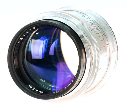 Jupiter - 9 Red "P" 85mm F2 Serviced & Adapted For Nikon F w/ Infinity Focus! - TerPhoto Store