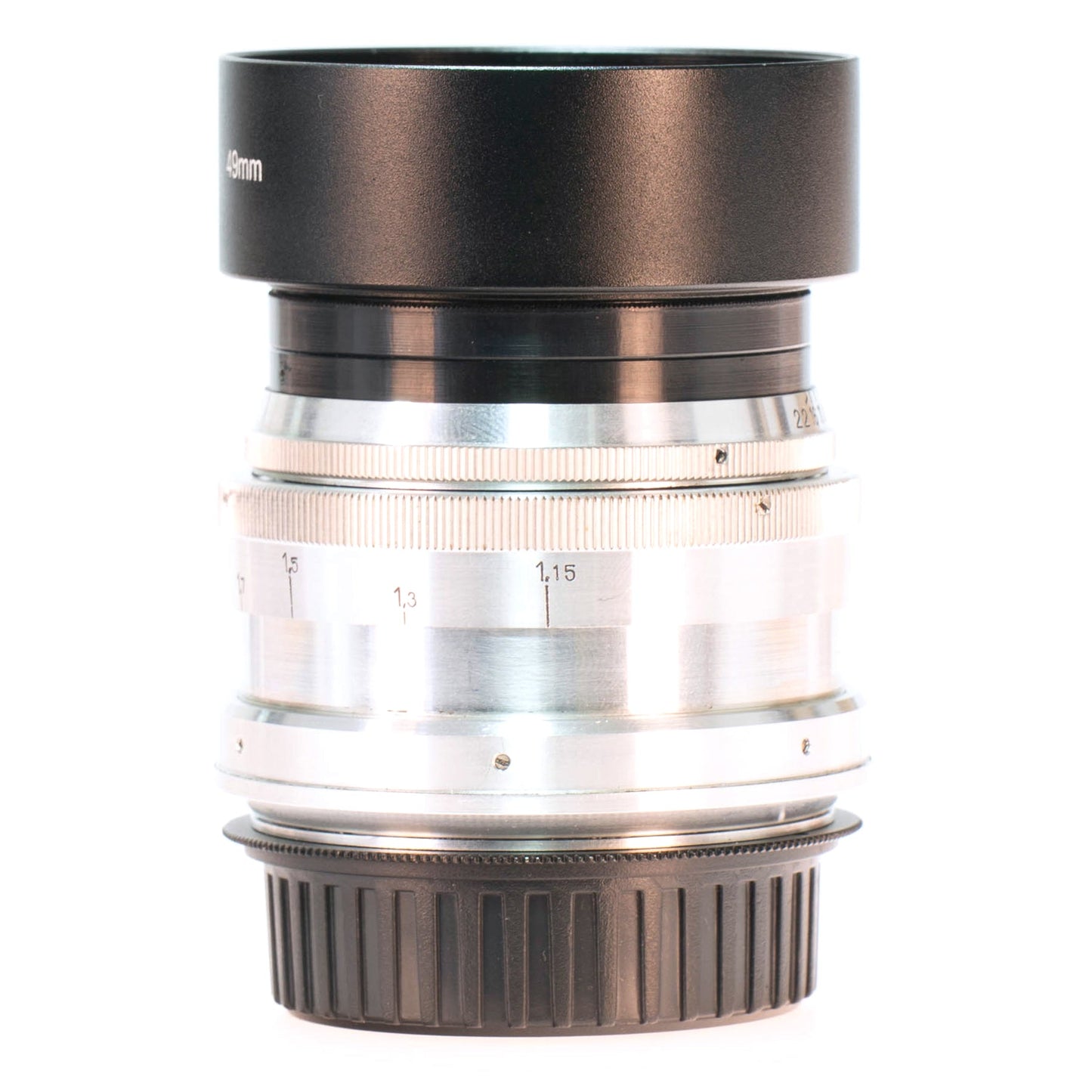 Jupiter - 9 Red "P" 85mm F2 Serviced & Adapted For Nikon F w/ Infinity Focus! - TerPhoto Store