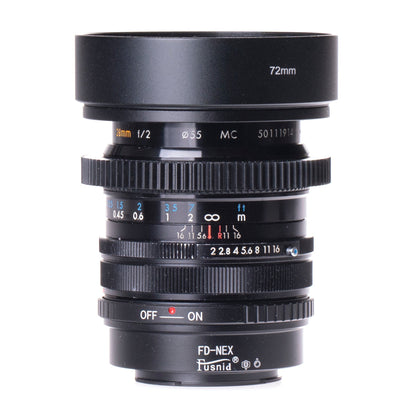 Kiron Kino Precision 28mm F2 Wide Angle Cine Mod Prime Lens | Sony E - mount! - TerPhoto Store