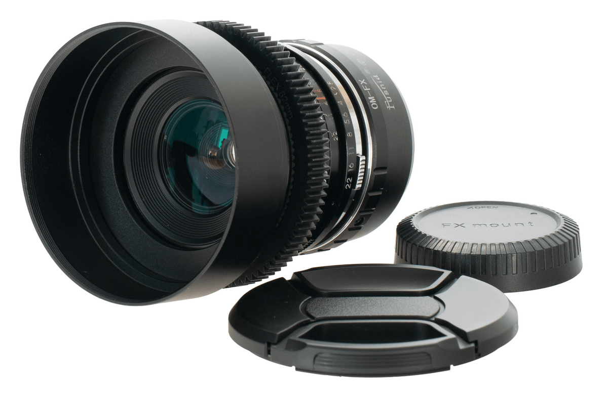 Kiron Kino Precision MC 28mm F2.8 Cine Mod w/ Anamorphic Bokeh | Fujifilm X (FX) - TerPhoto Store