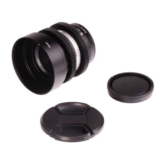 Konica Hexanon 52mm F1.8 Cine Mod w/ Anamorphic Bokeh For Sony E - mount! AS IS! - TerPhoto Store