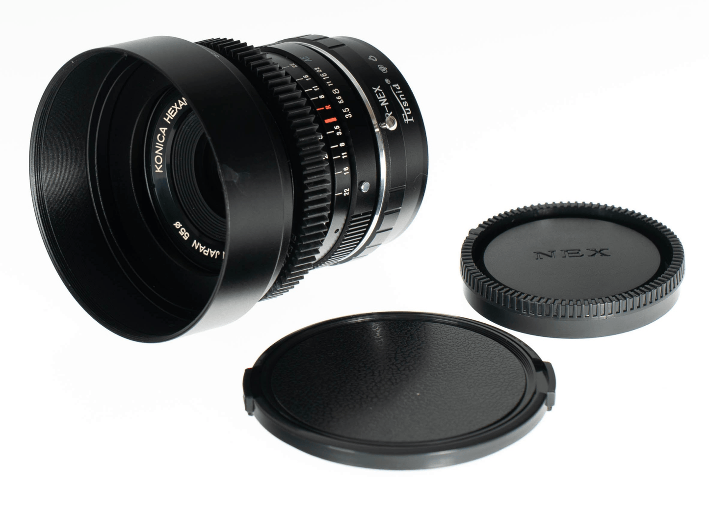 Konica Hexanon AR 28mm F3.5 Cine Mod Wide Angle Prime Lens For Sony E - mount! - TerPhoto Store