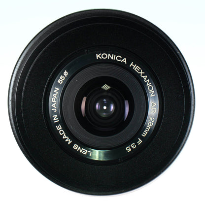 Konica Hexanon AR 28mm F3.5 Cine Mod Wide Angle Prime Lens For Sony E - mount! - TerPhoto Store