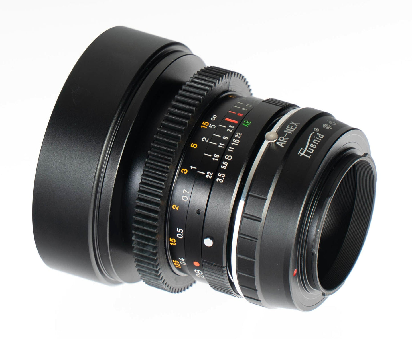 Konica Hexanon AR 28mm F3.5 Cine Mod Wide Angle Prime Lens For Sony E - mount! - TerPhoto Store
