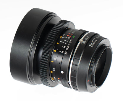 Konica Hexanon AR 28mm F3.5 Cine Mod Wide Angle Prime Lens For Sony E - mount! - TerPhoto Store