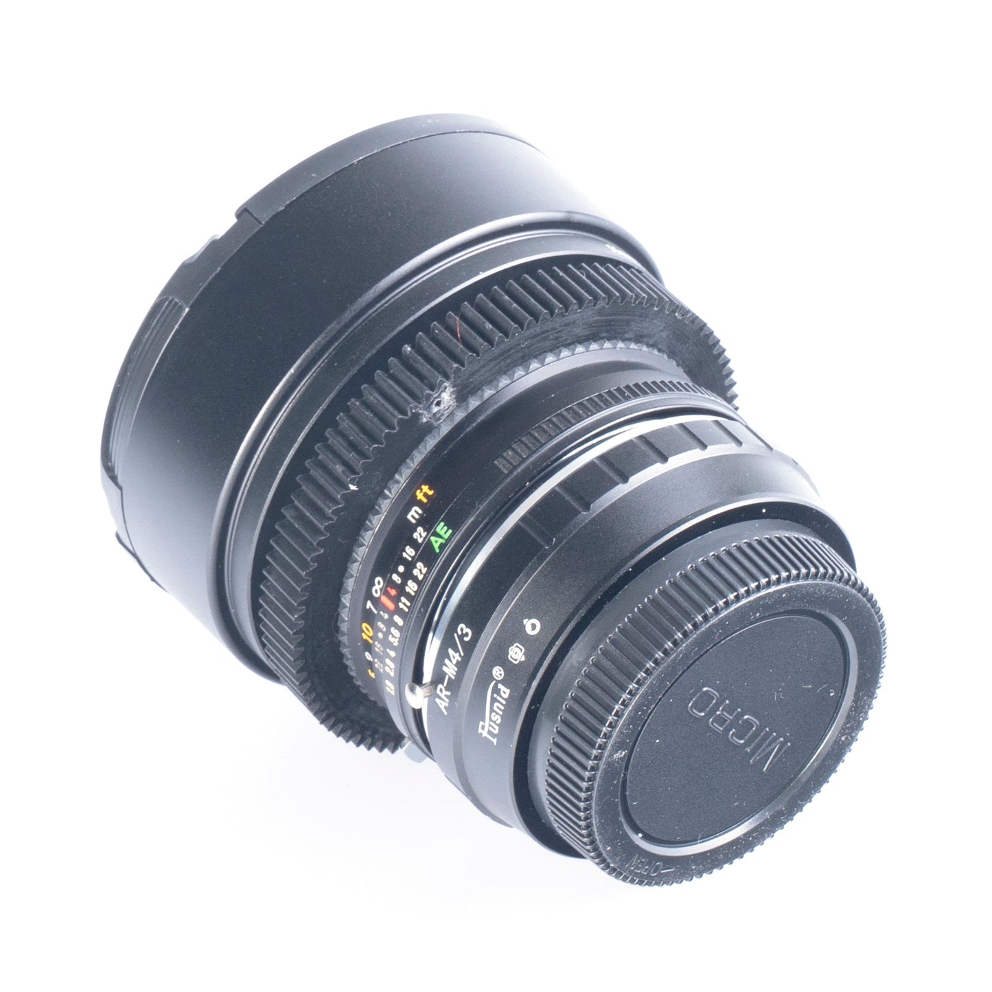 Konica Hexanon AR 40mm F1.8 Cine Mod Prime Lens w/ Anamorphic Bokeh For M4/3! - TerPhoto Store