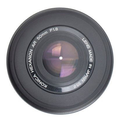Konica Hexanon AR 50mm F1.8 Cine Mod Prime For Filmmaking | Sony E - mount! - TerPhoto Store