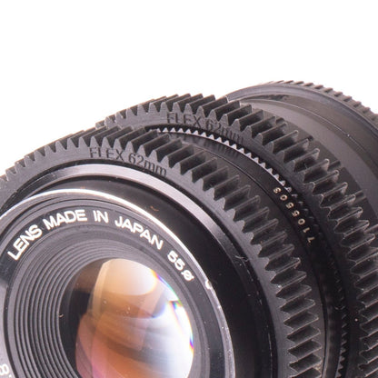 Konica Hexanon AR 50mm F1.8 Cine Mod Prime For Filmmaking | Sony E - mount! - TerPhoto Store