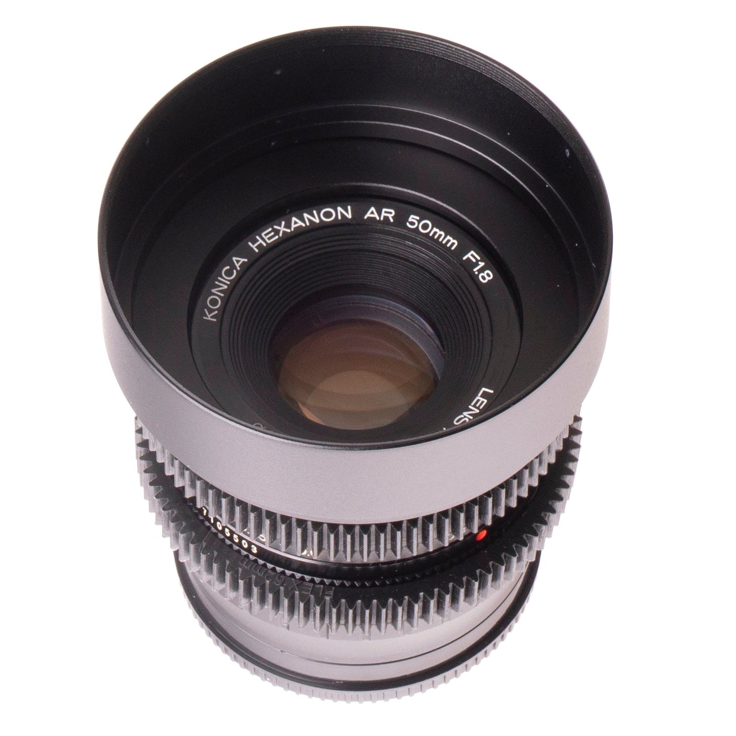 Konica Hexanon AR 50mm F1.8 Cine Mod Prime For Filmmaking | Sony E - mount! - TerPhoto Store
