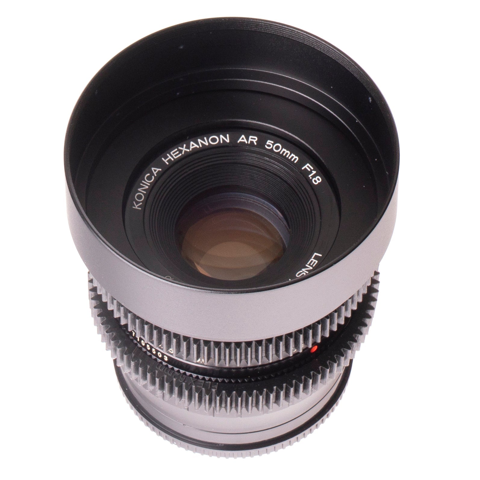 Konica Hexanon AR 50mm F1.8 Cine Mod Prime For Filmmaking | Sony E - mount! - TerPhoto Store