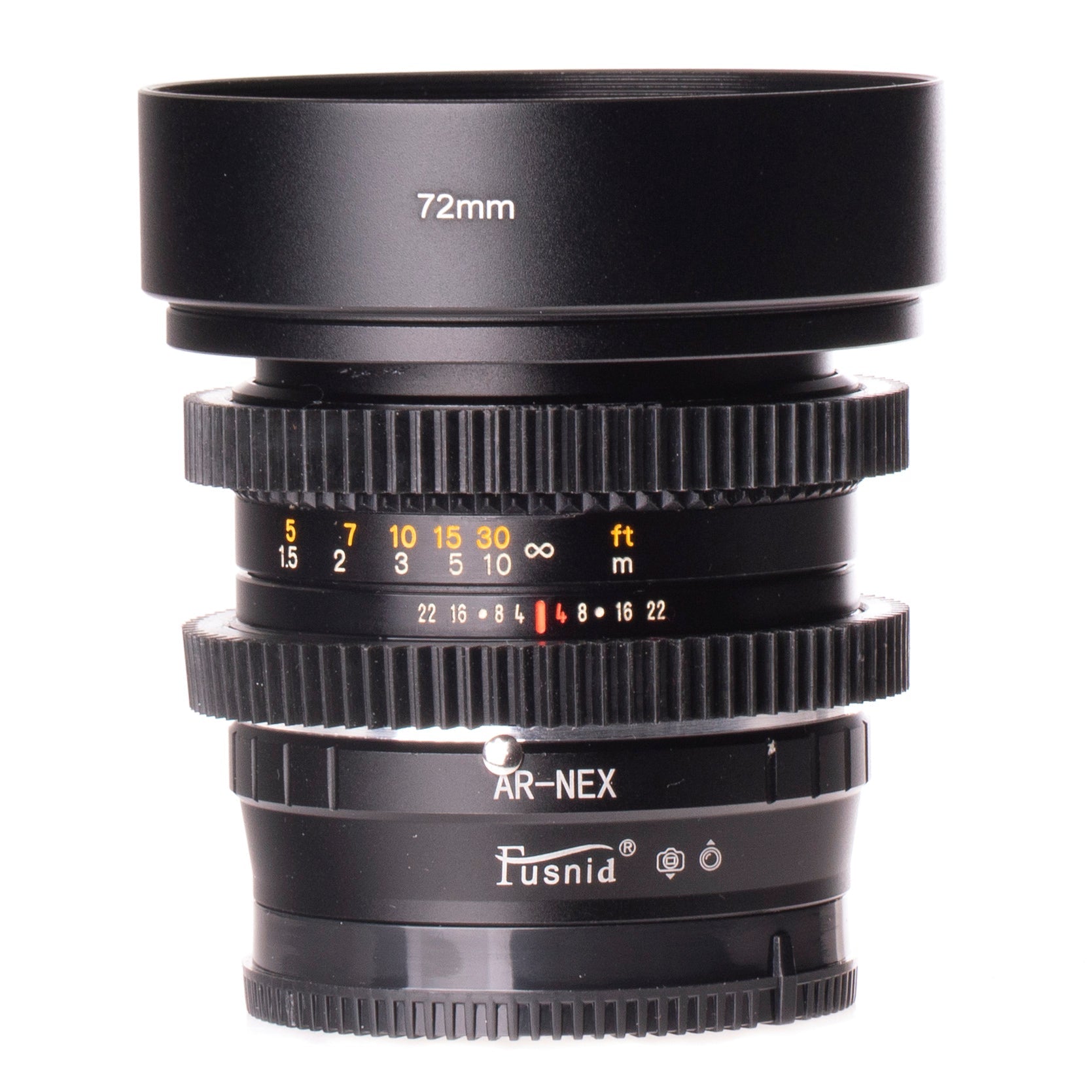 Konica Hexanon AR 50mm F1.8 Cine Mod Prime For Filmmaking | Sony E - mount! - TerPhoto Store