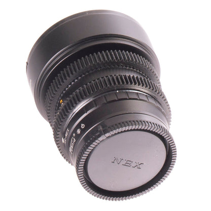Konica Hexanon AR 50mm F1.8 Cine Mod Prime For Filmmaking | Sony E - mount! - TerPhoto Store