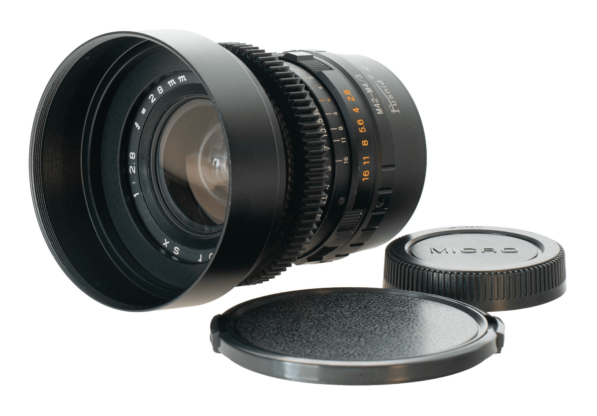 Mamiya/Sekor Auto SX 28mm F2.8 Cine Mod Prime w/ Anamorphic Bokeh & Flare | M4/3 - TerPhoto Store